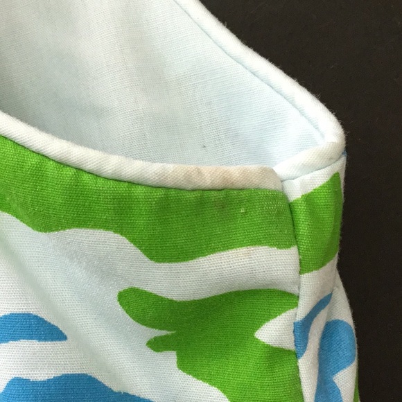 Vintage crab nautical print dress - Picture 8 of 8